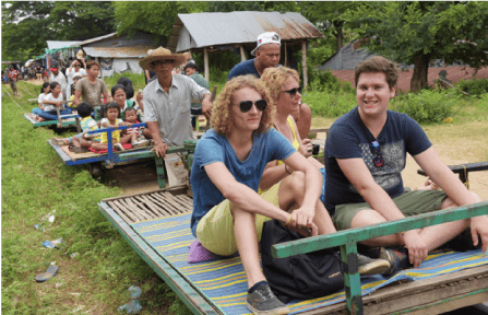 Bamboo Train Rides